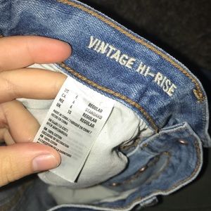 American Eagle two tone jeans